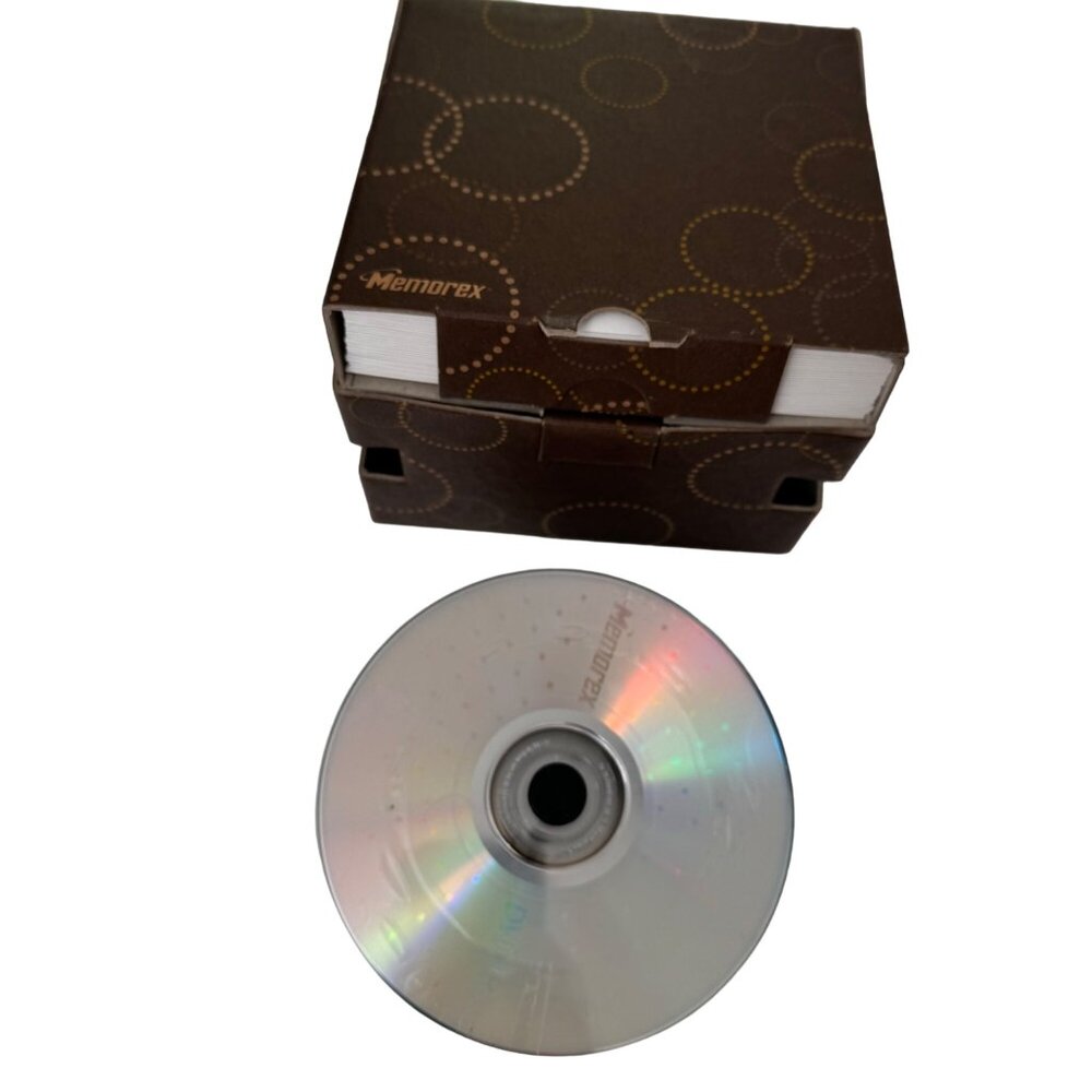 Memorex CD-R 52X 700MB 80 Min 100 Pack Spindle In Original Box